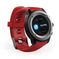 GHIA SMART WATCH DRACO /1.3 TOUCH/ HEART RATE/ BT/ GPS/GAC-072 / COLOR ROJO - GHIA