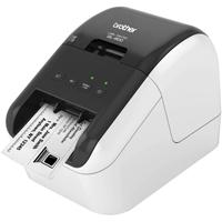 Impresora De Etiquetas Brother Ql800 Conexion Usb Cintas De 12 Mm Hasta 62 Mm Impresion De Codigos De Barras 93 Etiquetas Por Minutos Corte Automatico QL800 - QL800