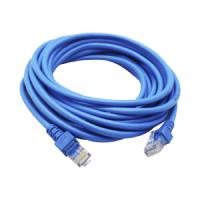 CABLE DE RED UTP CAT5E GHIA 100COBRE AZUL RJ45 5M 15 PIES PATCH CORD