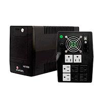 SMARTBITT NO-BREAK 1800VA/900 WATTS, 8 CONTACTOS SOLO 4 CON RESPALDO Y 4 CON SUPRESION, REGULACION DE LINEA TELEFONICA RJ-11, PUERTO USB PARA MONITOREO Y SOFTWARE