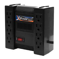 REGULADOR DE VOLTAJE MODELO COMPLET ERV-9-001 XP1300 1300VA / 650W CON SUPRESOR INTEGRADO 8 CONTACTOS. 120V ENTRADA/SALIDA. 60 MESES DE GARANTIA.