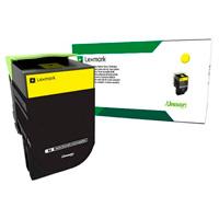 Toner Laser Lexmark Color Amarillo 71B40Y0  Rendimiento Estandar  Hasta 2300 Paginas  55 De Cobertura  PModelos Cx417De Cs417Dn Cs317  Cx317 71B40Y0 - 71B40Y0