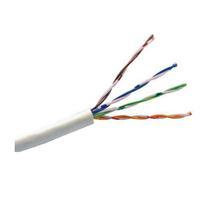 CABLE UTP BLANCO SAXXON CATEGORIA 6/ CCA/ BOBINA 305 MTS/ REDES/ VIDEO/4 PARES