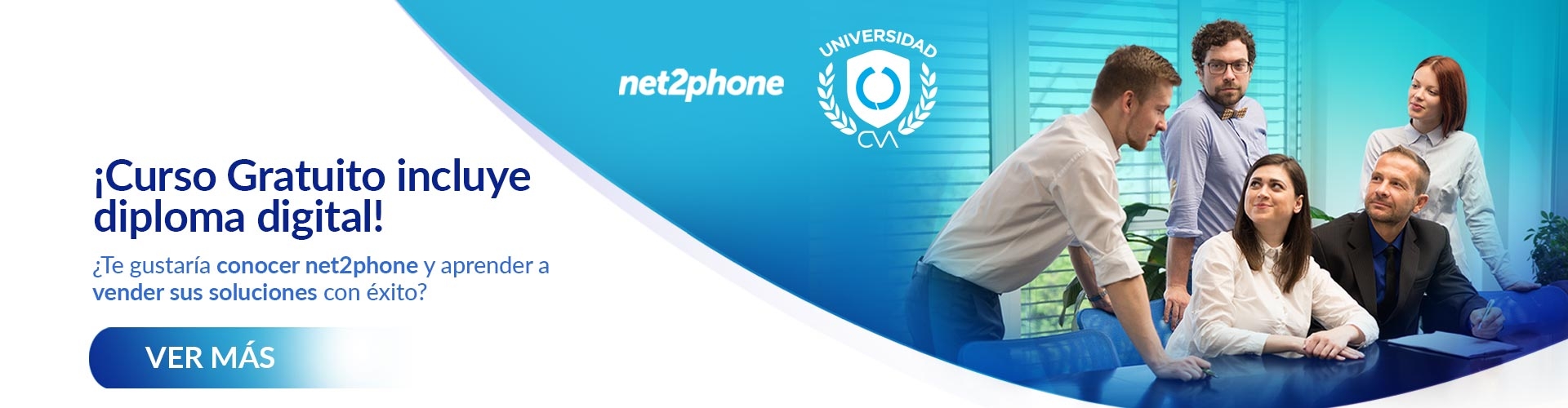 Net2phone y Universidad CVA