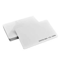 PAQUETE DE 10 TARJETAS ZKTECO IDCARD N - TK4100 - MODELO A16  /  NUMERO DE FOLIO IMPRESO  /  ULTRA DELGADAS DE 0.88 MM DE GROSOR  /  FRECUENCIA 125KHZ ZK TECO IDCARDN