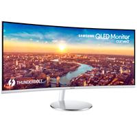 MONITOR LED SAMSUNG 34 WIDESCREEN WQHD 3440 X 1440 LC34J791WTLXZX, BLANCO,1 HDMI 1 DISP PORT, 2 USB, CURVO, BOCINAS SAMSUNG LC34J791WTLXZX