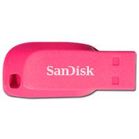 MEMORIA SANDISK 16GB USB 2.0 CRUZER BLADE Z50 ELECTRIC PINK