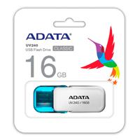 MEMORIA ADATA 16GB USB 2.0 UV240 BLANCO ADATA AUV240-16G-RWH