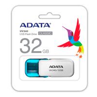 MEMORIA ADATA 32GB USB 2.0 UV240 BLANCO ADATA AUV240-32G-RWH