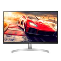 MONITOR LED LG 27UL500-W 27 4K 3840X2160, ASPECTO 16:9, 60 HZ,TR 5MS, PANEL IPS, HDMI(2) DISPLAYPORT(1) AUX(1), HDCP 2.2, CALIBRACION DE COLOR, RADEON FREE SYNC, BLACK STABILIZER,HDR 10, COLOR BLANCO 