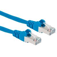 CABLE PATCH INTELLINET CAT 6A, 2.1M 7.0F S / FTP AZUL INTELLINET 741484