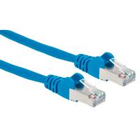 CABLE PATCH INTELLINET CAT 6A, 0.9M 3.0F S / FTP AZUL INTELLINET 741477