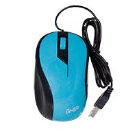 MOUSE ALAMBRICO GHIA COLOR AZUL 1200 DPI GHIA GMA50A