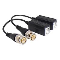 PAR DE TRANSCEPTORES PASIVOS GHIA VIDEO BALUN AHD  / CVBS / CVI / TVI  /  CON EXTENSION  /  DISTANCIA DE HASTA 350 MTS A 720P  /  RESOLUCION HASTA 5MP. GHIA GVA-004