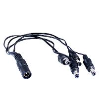 DIVISOR DE ENERGIA GHIA TIPO PULPO 4EN1 / PARA CCTV / 1 CONECTOR HEMBRA/ 4 CONECTORES MACHO GVA-009 - Código: GVA-009 | Compra en Guadalajara