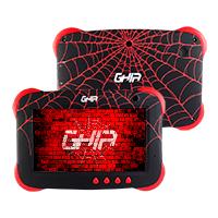 TABLET GHIA 7 KIDS / A50 QUADCORE / 1GB RAM / 16GB  / 2CAM / WIFI / BLUETOOTH / 2500MAH / ANDROID 9  / NEGRA GHIA GTKIDS7SM