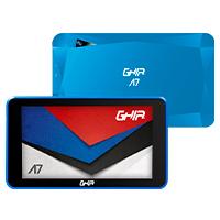 TABLET GHIA A7 WIFI / A50 QUADCORE / WIFI / BT / 1GB / 16GB / 0.3MP2MP / 2100MAH / ANDROID 9 GO EDITION / AZUL GHIA GTA7WFBLU