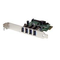 TARJETA PCI EXPRESS - ADAPTADOR PCI-E USB 3.0 CON UASP DE 4 PUERTOS Y ALIMENTACI