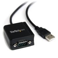 CABLE ADAPTADOR DE 1.8M USB-A A PUERTO SERIE SERIAL RS232 CON RETENCI