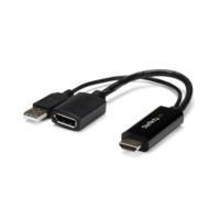 CONVERTIDOR HDMI A DISPLAYPORT - ADAPTADOR 4K ALIMENTADO POR USB - STARTECH.COM MOD. HD2DP STARTECH.COM HD2DP