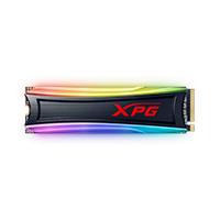 UNIDAD DE ESTADO SOLIDO SSD INTERNO 512GB ADATA XPG SPECTRIX S40G M.2 2280 NVME PCIE GEN 3X4 LECT.3500 ESCRIT. 3000 MBS PC MINIPC 3DNAND DISIPADOR GAMER RGB ADATA AS40G-512GT-C