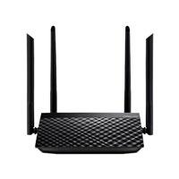 ROUTER ASUS AC1200 V2 / 300-867MBPS / 2.4 Y 5GHZ / 4X LAN / MIMO / 4X ANTENAS EXT / CONTROL PARENTAL ASUS OEM RT-AC1200 V2