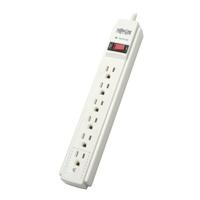 SUPRESOR DE SOBRETENSIONES DE 6 TOMACORRIENTES PROTECT IT!, CABLE DE 1.83 M (6 PIES), 790 JOULES, GABINETE GRIS CLARO 25 A