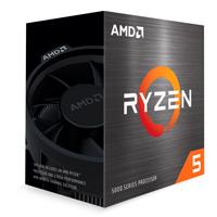 PROCESADOR AMD RYZEN 5 5600X S-AM4 5A GEN. 65W 3.7GHZ TURBO 4.6GHZ 6 NUCLEOS / SIN GRAFICOS INTEGRADOS PC /  VENTILADOR AMD WRAITH STEALTH  /  GAMER MEDIO. AMD 100-100000065BOX