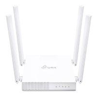 ROUTER INALAMBRICO TP-LINK ARCHER C24 WISP AC750 DUAL BAND 2.4GHZ A 300MBPS Y 5GHZ A 433MBPS MULTIMODO ACCESS POINT REPETIDOR WISP 4 PUERTOS LAN 10 / 100 1 PUERTO WAN 10 / 100 Y 4 ANTENAS FIJAS TP LIN