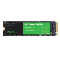 UNIDAD DE ESTADO SOLIDO SSD WD GREEN SN350 NVME M.2 240GB PCIE GEN3 LECT 2400MB/S ESCRIT 900MB/S