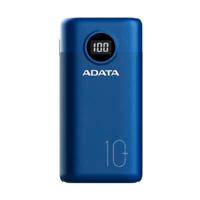 BATERIA DE RESPALDO POWER BANK ADATA P10000QCD 10000MAH / 2 USB A /  1 USB C / INDICADOR DE CARGA DIGITAL / AZUL (AP10000QCD-DGT-CDB) ADATA AP10000QCD-DGT-CDB