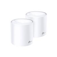 DECO X602-PACK SISTEMA WIFI 6 MESH PARA TODO TU HOGAR AX3000 VELOCIDAD 574 MBPS A 2,4 GHZ 2402 MBPS A 5 GHZ SPEC 4 ANTENAS INTERNAS, 2 PUERTOS GIGABIT DETECCIN AUTOMTICA DE WAN  /  LAN, CPU TP LINK DE