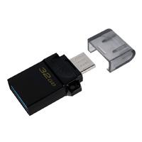 MEMORIA KINGSTON 32GB DT MICRO DUO 3 GEN2 + MICRO USB (ANDROID/OTG) NEGRO