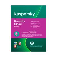 HPI CONSUMO ANTIVIRUS KASPERSKY SECURITY CLOUD FAMILY 10 DISPOSITIVOS - 1 AÑO
