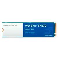 UNIDAD DE ESTADO SOLIDO SSD INTERNO WD BLUE SN570 500GB M.2 2280 NVME PCIE GEN3 X4 LECT.3500MBS ESCRIT.2300MBS PC LAPTOP MINIPC WD - WESTERN DIGITAL WDS500G3B0C