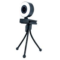 CAMARA WEB BALAM RUSH STELAR CW750  / USB /  CON LUZ LED /  MICROFONO INTEGRADO / NEGRO  /  BR-932974 BALAM RUSH BR-932974