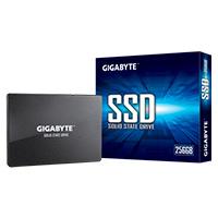 UNIDAD DE ESTADO SOLIDO SSD GIGABYTE 2.5 256GB SATA 6GB/S NANDFLASH 7MM LECT 520MB/S ESCRIT 500MB/S
