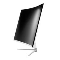MONITOR GAMER BALAM RUSH ULTRA EARTH MTX27C  /  27 PUL  /  CURVO  /  165 HZ   /  FULL HD  /  FREE SYNC  /  FLICKER FREE  /  LOW BLUE LIGHT  /  BLANCO  /  BR-933100 BALAM RUSH BR-933100