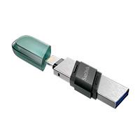 MEMORIA SANDISK 128GB IXPAND FLASH DRIVE FLIP PARA IPHONE / IPAD LIGHTNING / USB 3.1 MET