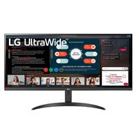 MONITOR LED LG 34WP500-B 34 ULTRAWIDE 2560X1080, ASPECTO 21:9, 75 HZ, TR 5MS, PANEL IPS, HDMI(2) AUX(1), DIVISION DE PANTALLA, DUAL CONTROLLER, PIP, AMD FREESYNC, CROSSHAIR, HDR10, COLOR NEGRO LG 34WP