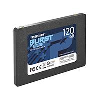 UNIDAD DE ESTADO SOLIDO SSD PATRIOT BURST ELITE 120GB 2.5 SATA 3 7MM LECT.450/ESCR.320MBS SIN BRACKET PC/LAPTOP