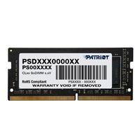 MEMORIA PATRIOT SIGNATURE SODIMM DDR3L 4GB 1X4GB 1600MHZ CL11 204PIN 1.35V P / LAPTOP PATRIOT PSD34G1600L81S