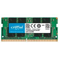 MEMORIA CRUCIAL SODIMM DDR4 8GB 3200MHZ CL22 256 PIN 1.2V P/LAPTOP