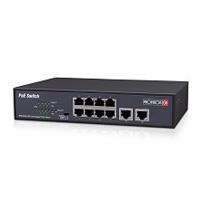 SWITCH POE  /  PROVISION ISR  /  POES-08120+2I  /  8-PORT 10 / 100MBPS  /  EXTRA 2-PORT 10 / 100MBPS UPLINK  /  120W INTERNAL POWER SUPPLY  PROVISION ISR POES-08120C+2I