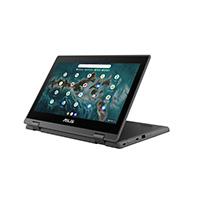 LAPTOP ASUS EXPERTBOOK BR1100FKA / 11.6 HD TOUCH SCREEN / CELERON N4500 / 4GB / 128GB EMMC 1X M.2 / RJ45 / STYLUS / WIFI 6 / GRADO MILITAR / 720P HD FRONT CAMERA / 13.0M CAMERA / GRIS OSCURO / 1 A