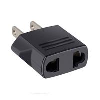 ADAPTADOR BROBOTIX DE CORRIENTE  EUROPEO A AMERICANO, NEGRO BROBOTIX 6000915