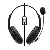 AUDIFONOS DIADEMA BROBOTIX  TIPO GAMER CON MICROFONO AJUSTABLE CONTROL DE VOLUMEN USB BROBOTIX 263953
