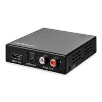 DIVISOR DE AUDIO Y VIDEO HDMI 4K 60HZ - HDR - EXTRACTOR DE AUDIO - RCA - STARTECH.COM MOD. HD202A STARTECH.COM HD202A
