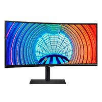 MONITOR LED SAMSUNG 34 ULTRAWIDESCREEN  WQHD 3440X1440 NEGRO, HDMI, USB TIPO C, D. PORT, CURVO, 1000R , 5MS, HAS, 21:9. SAMSUNG LS34A650UBLXZX