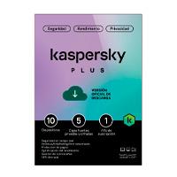 ESD KASPERSKY PLUS (INTERNET SECURITY)  /  10 DISPOSITIVOS  /  5 CUENTAS KPM  /  1 A